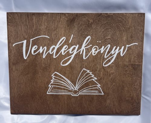 Vendégkönyv tábla