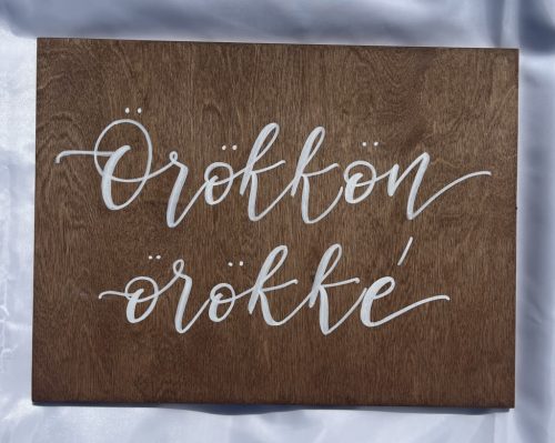 Örökkön örökké tábla